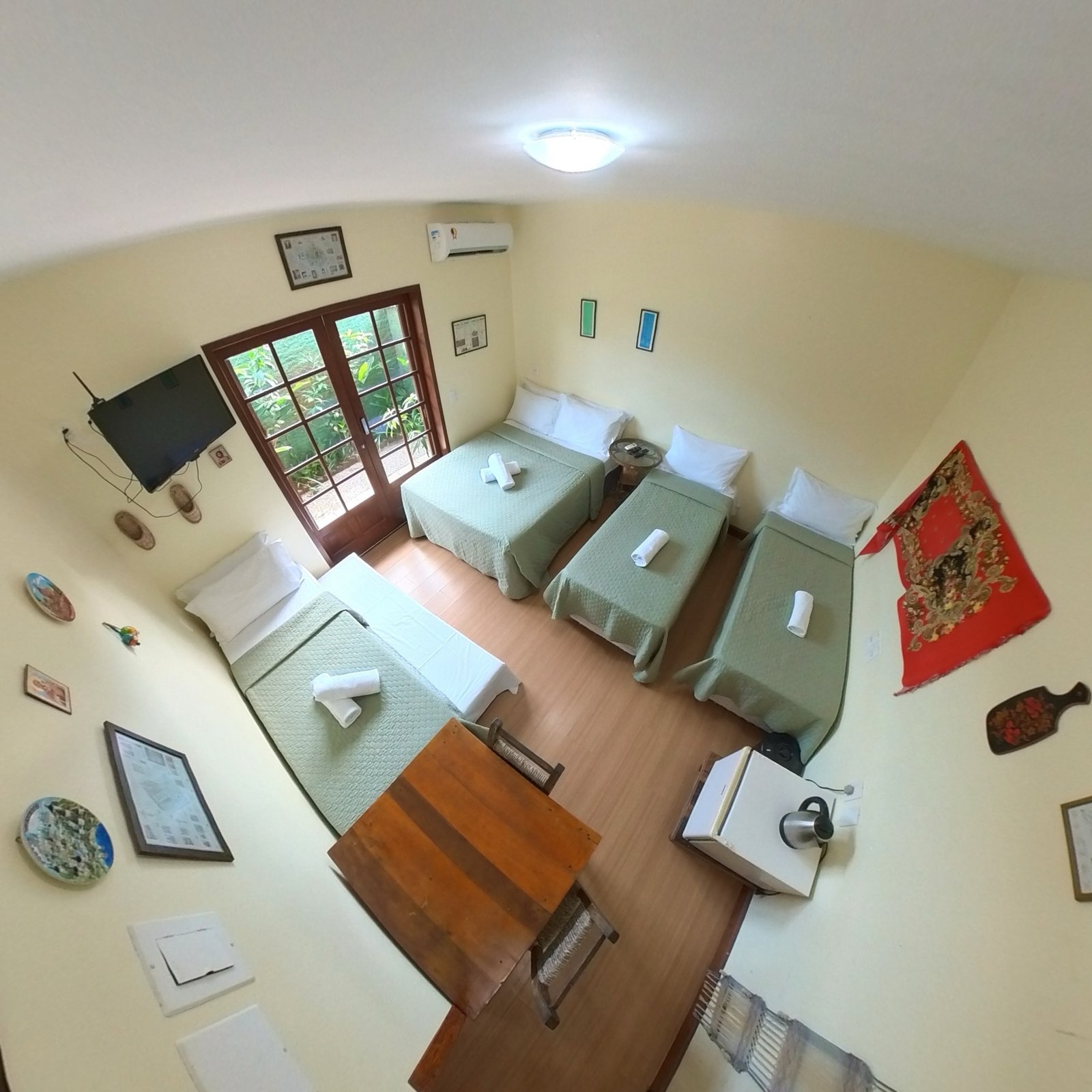 Pousada Natur Campeche - Suíte com jardim em configuração solteiro